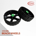 Y05014 High quality 10 inch Kayak cart wheels Rubber beach wheels Tank wheels for kayak carts trolley