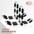 Y02020 Folding Kayak carrier Canoe rack roof carrier kayak stacker holder